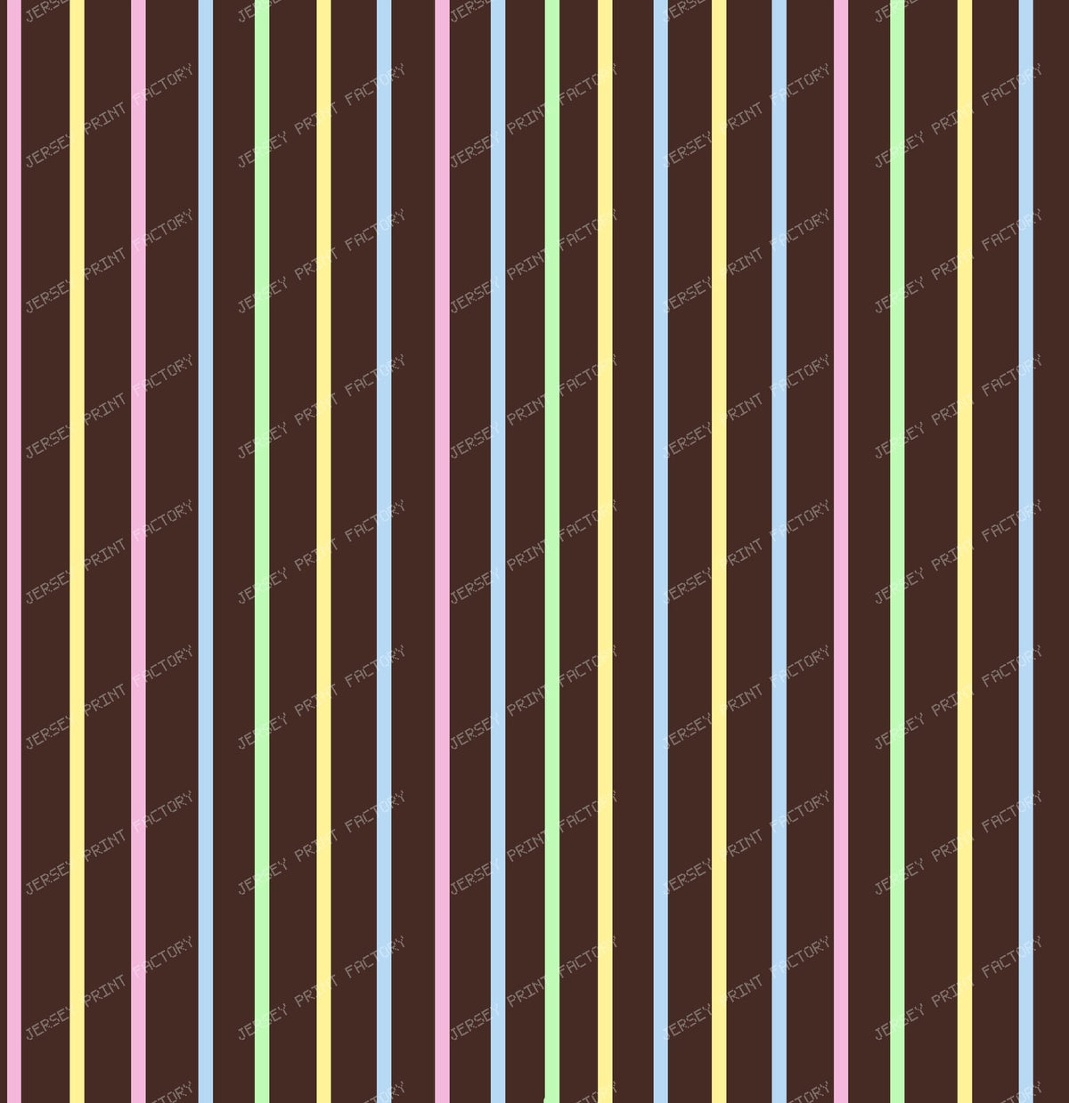 Retro Thin Stripes on Chocolate Brown