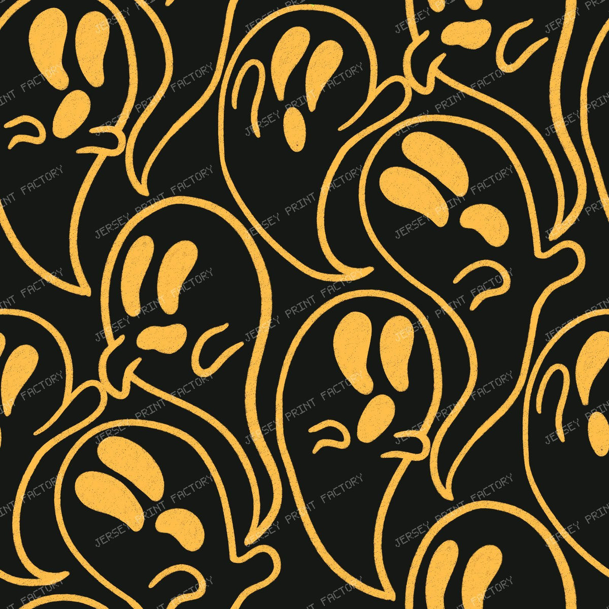 Ditsy Floral and Easter Eggs — 106 — Orange Yellow