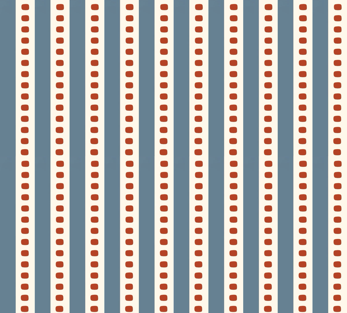 Vintage Dotted Stripe