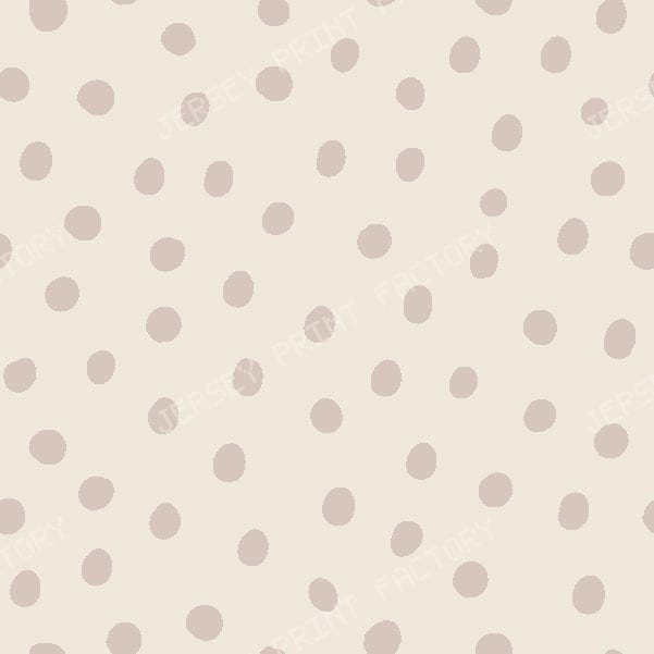 Dots in cream — dusty pink
