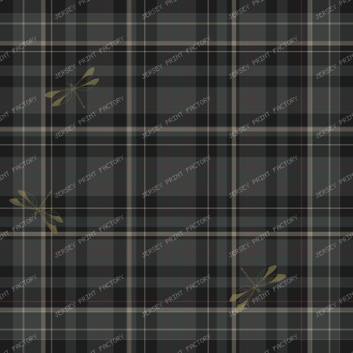 Heritage dragonfly plaid