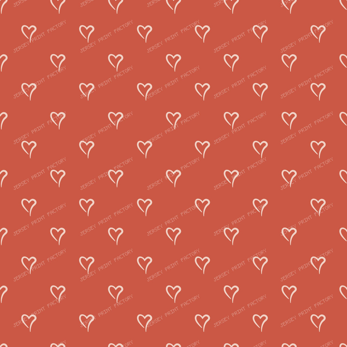 Love Lab Hearts — Terra Cotta