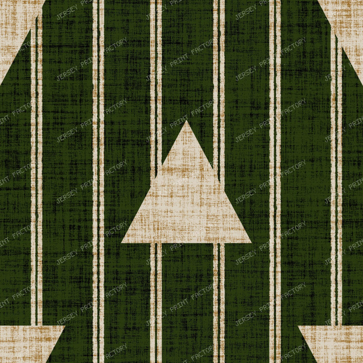Christmas Arrow Stripe Beige Linen Texture