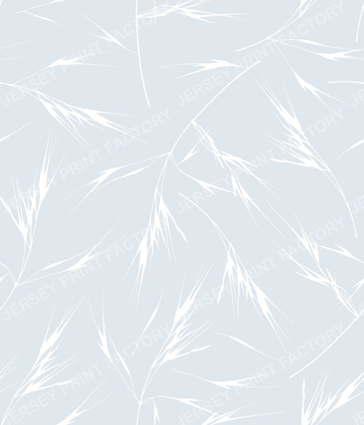 Sway - Soft Neutral Grass Pattern for Calm Modern Spaces - Mist