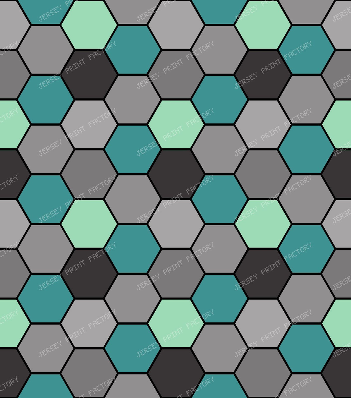 Colorful Honeycomb, Bee Comb, Hexagon, Green, Yellow, Brown — Colorful 14