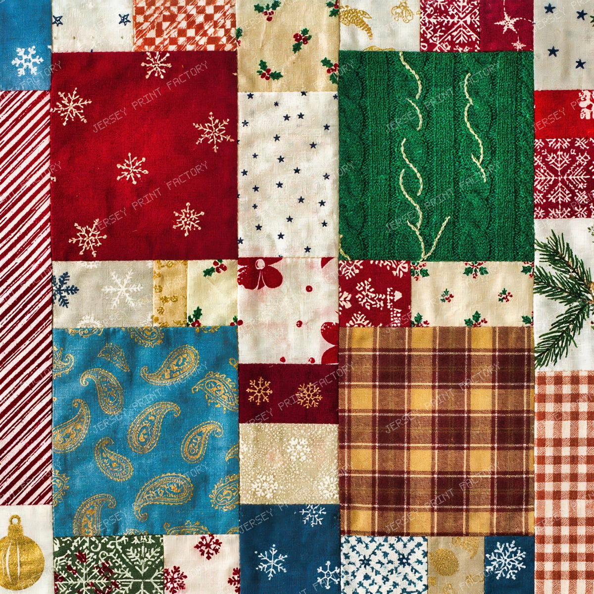 Christmas Patchwork 12