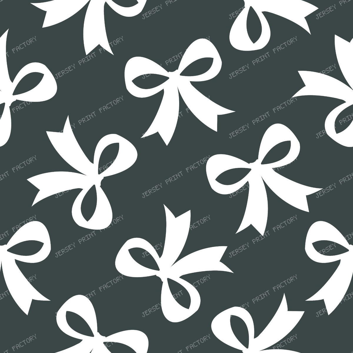 Bow Pattern, Coquette Bow, Ribbon, Cute Bow, White Bow, Black — Gray 4