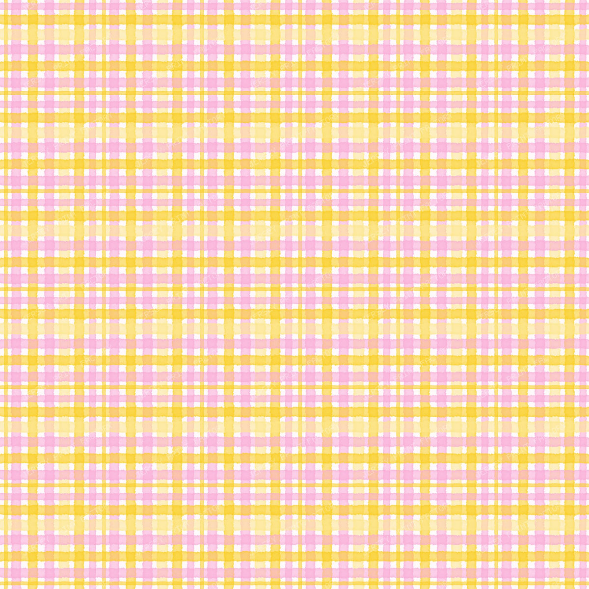 Summery Watercolour Tartan