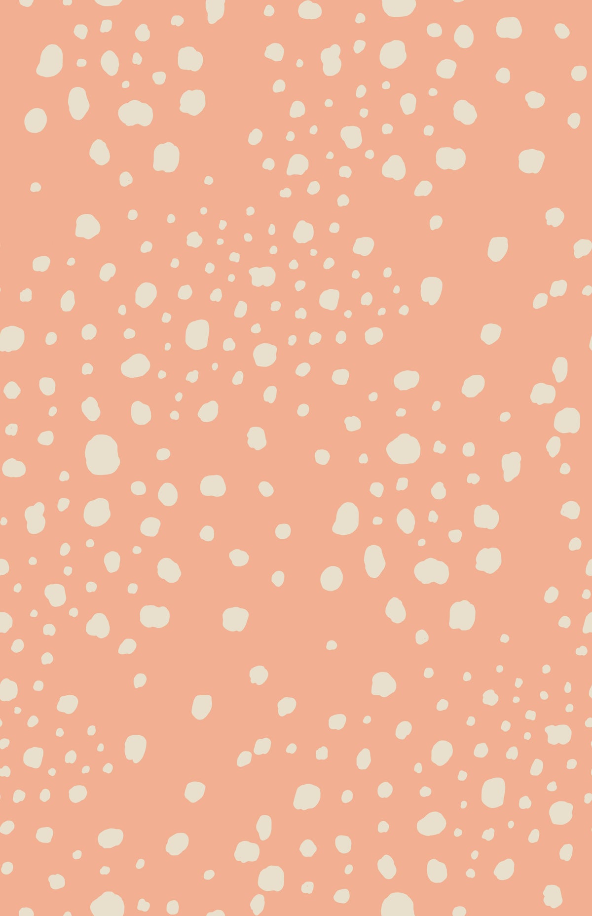 Scattered Dots Peach