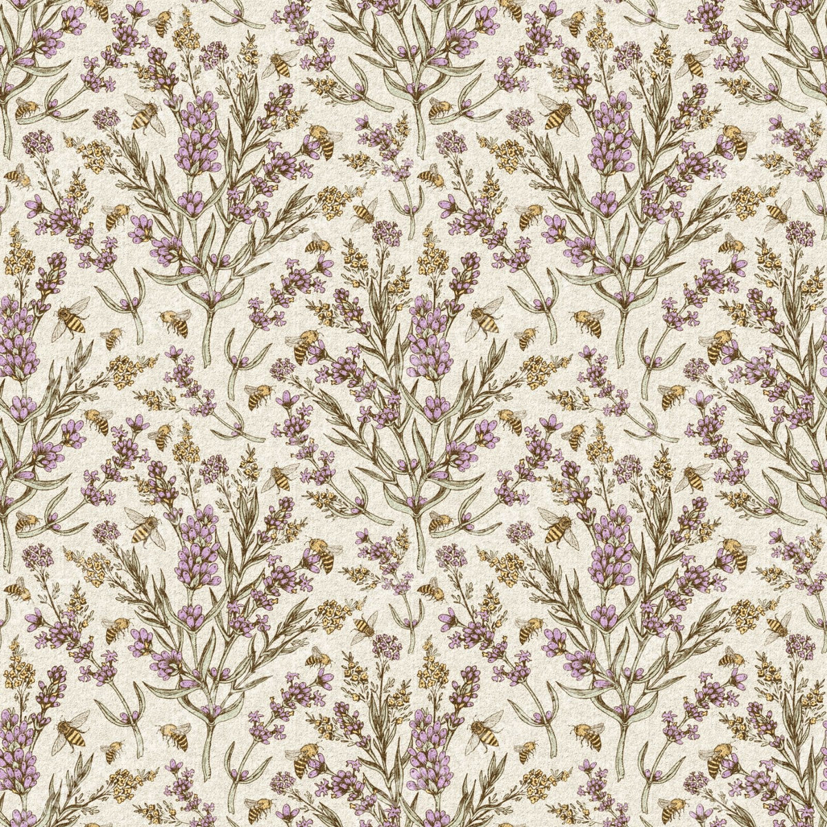 Vintage Lavender Meadow