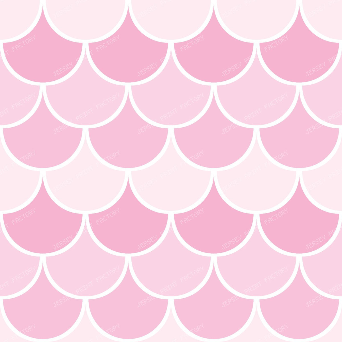 Blue Mermaid Scales, Dragon Scales, Fish Scales, Arch Pattern — Pink 1