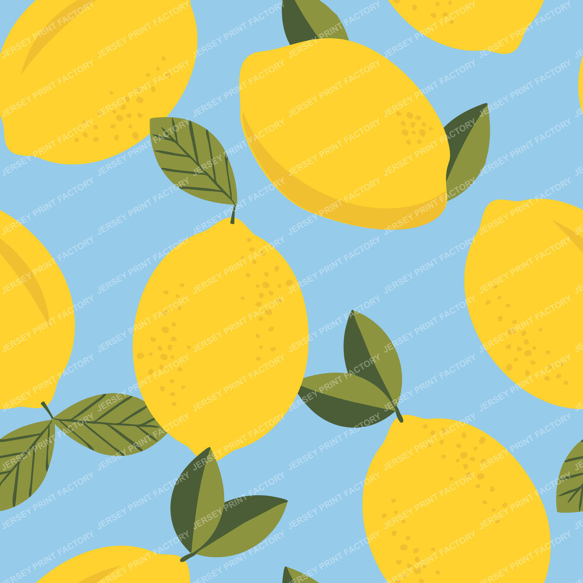 Amalfi Lemon Toss in Sky Blue