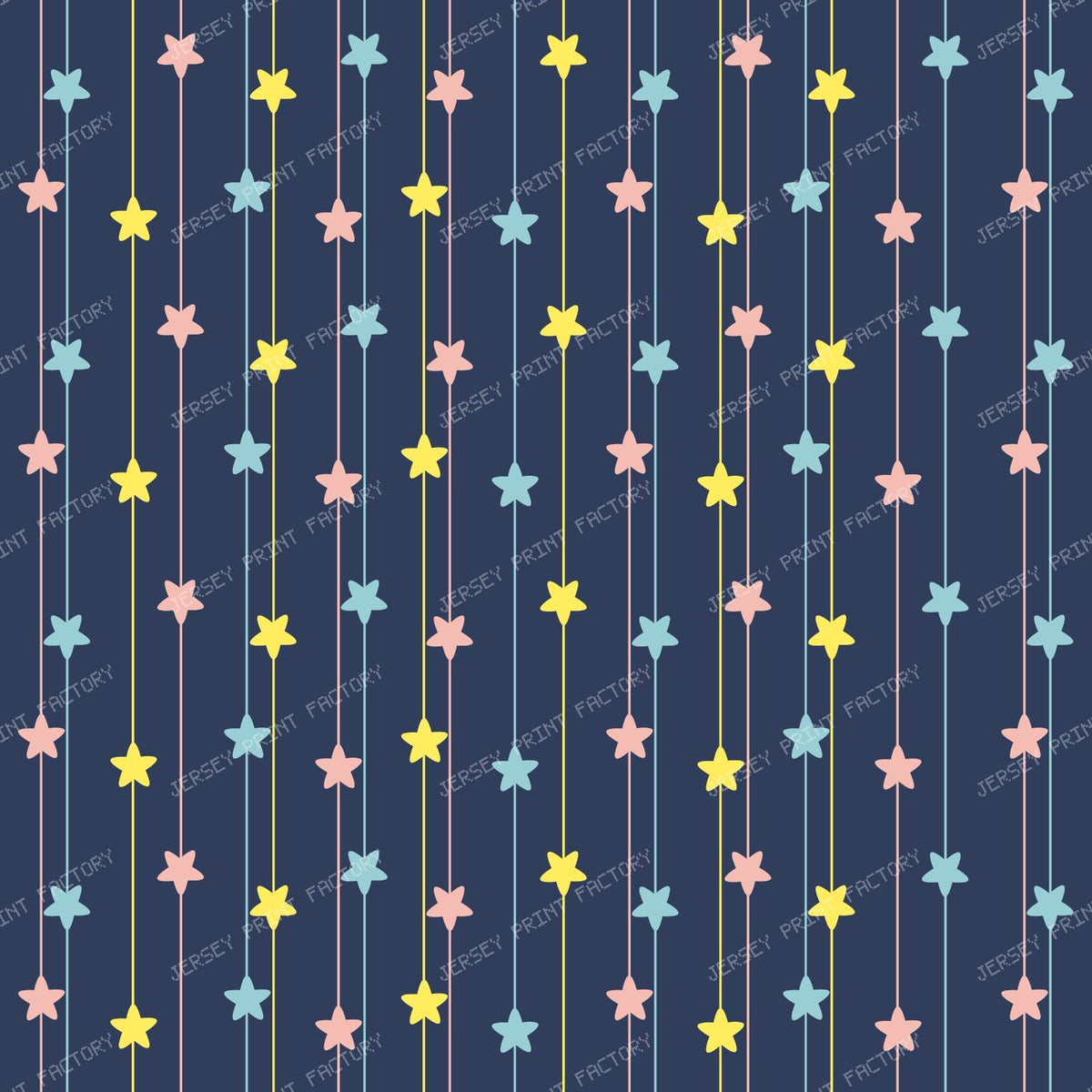 Pattern Of Stars, Colorful Stars, Stars Garland