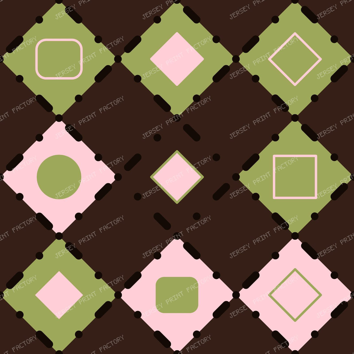 Rhombus Brown