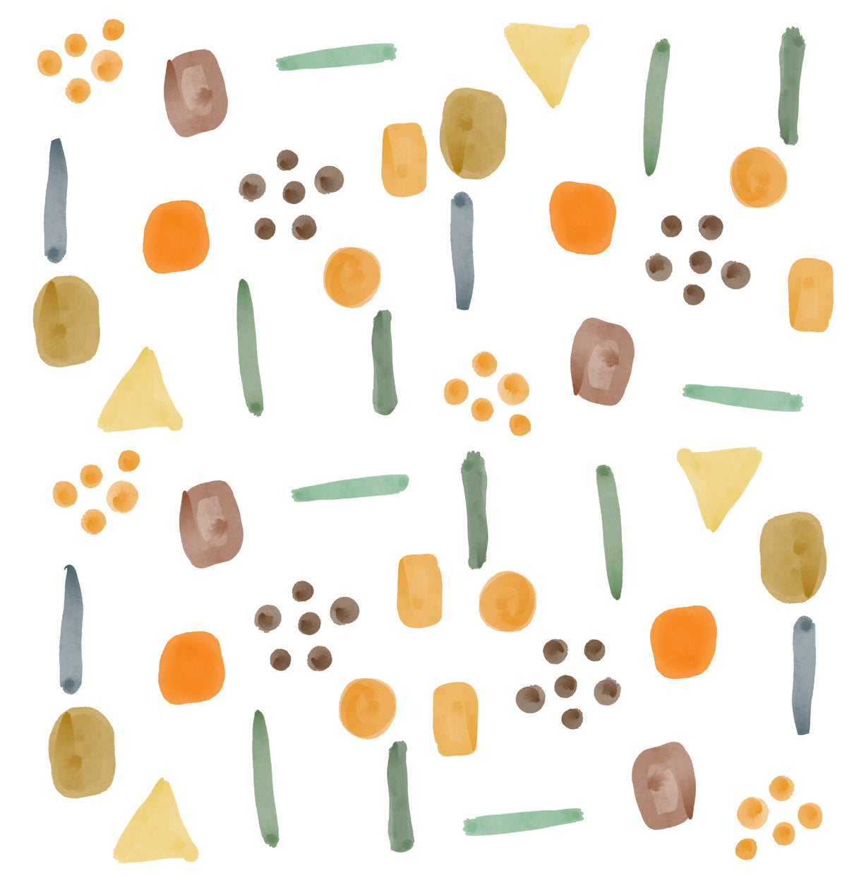 Abstract Watercolor Confetti