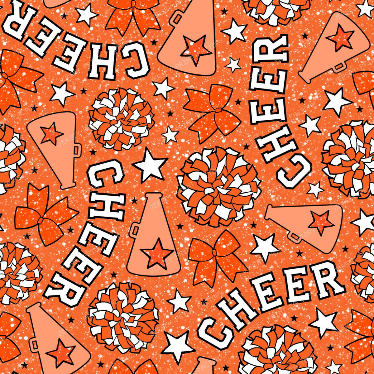 Cheer Cheerleader Orange