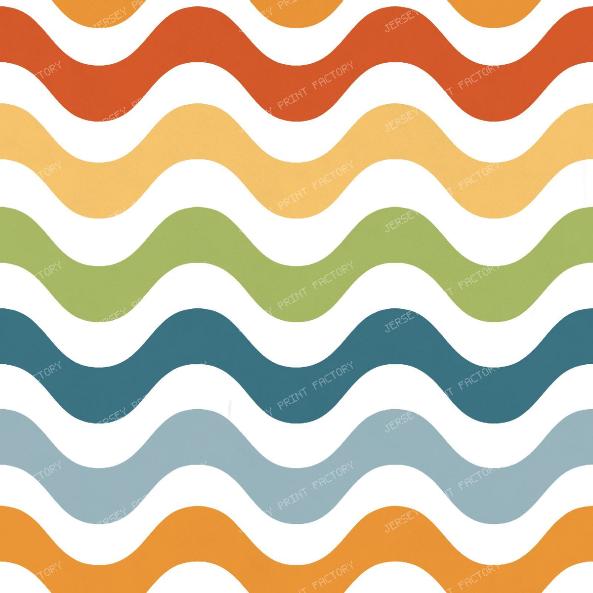 Friendly Halloween Stripe White
