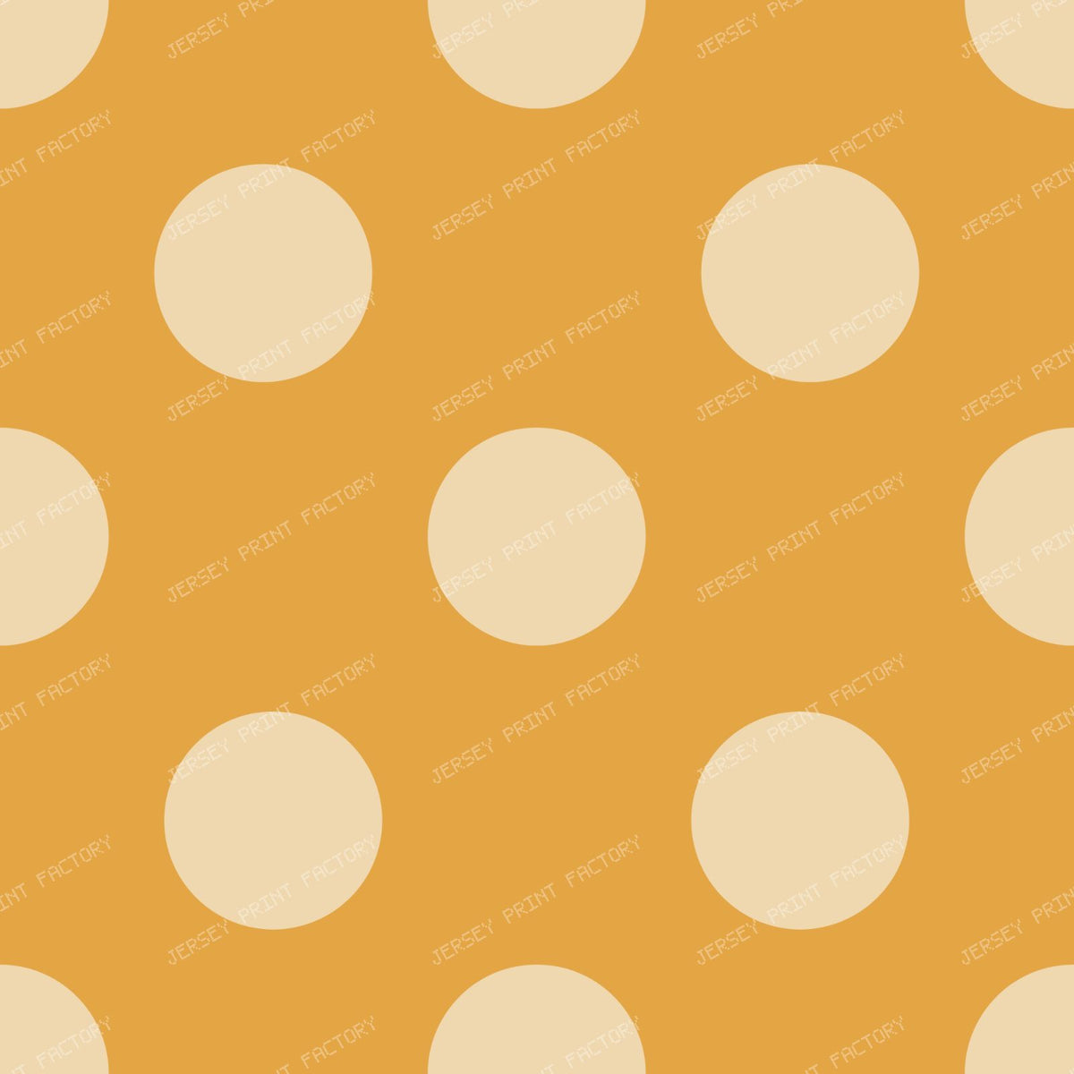Large fall polka dots red and white — Mustard