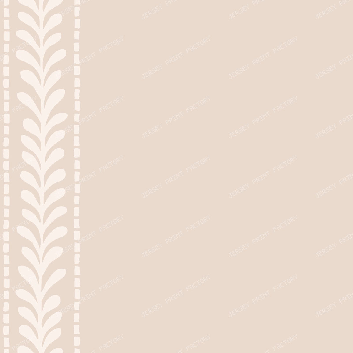 Eira Spaced Stripe Leaf Dark Blue — Dusty Peach