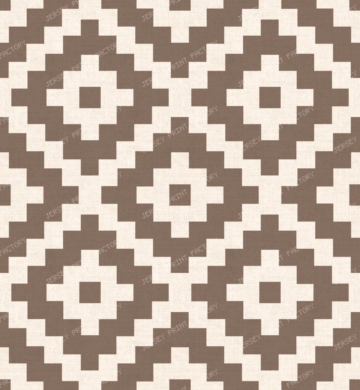 Western Tribal Aztec Diamonds - Boho Interior Geometric - Charcoal Gray — Chocolate Brown