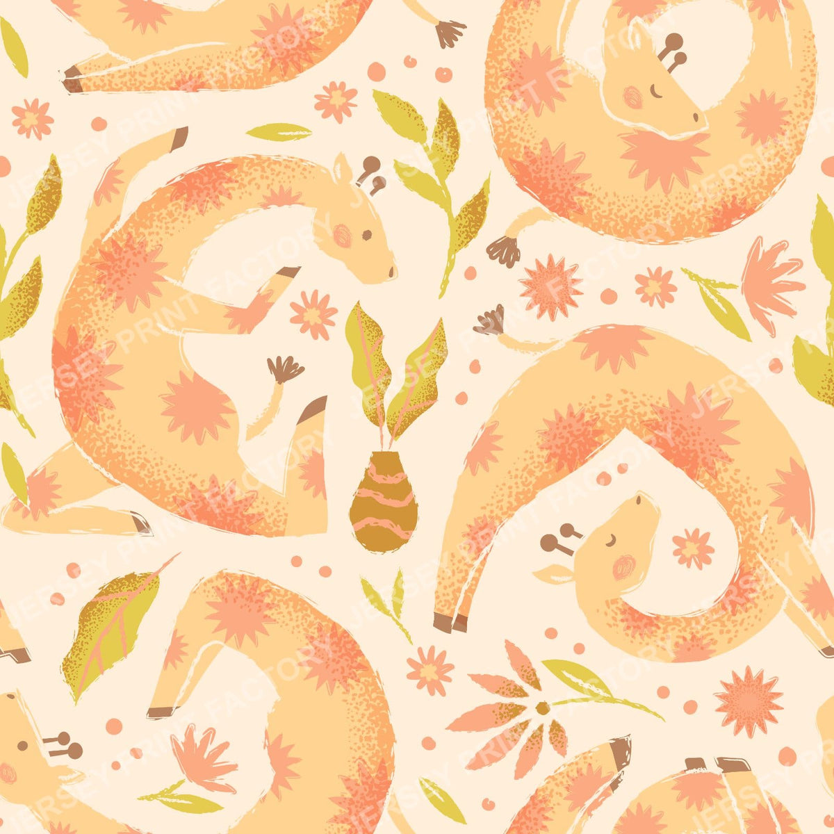 Zen Giraffe Collection | Yoga Sun