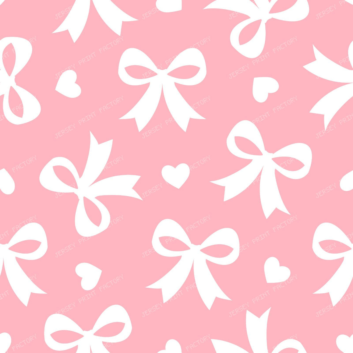 Bow Pattern, Coquette Bow, Ribbon, Cute Bow, White Bow, Hearts, Black — Pink 2
