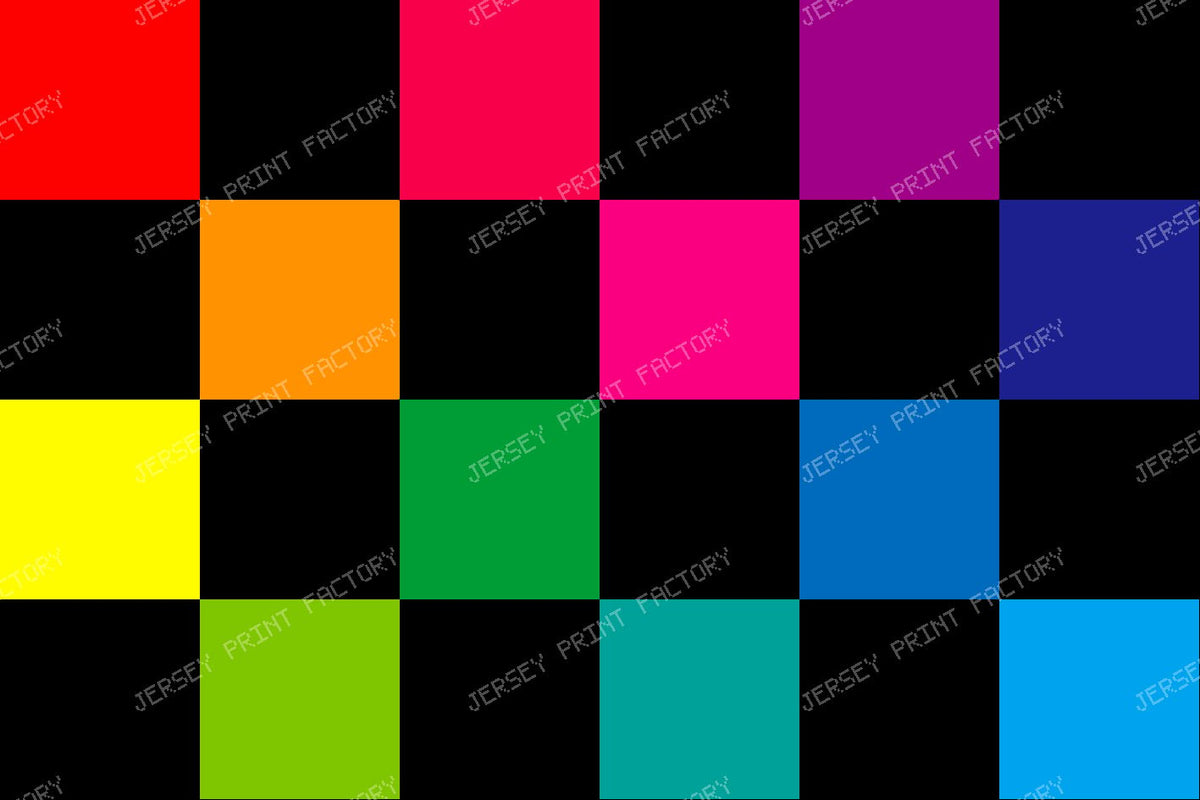 Square colorful
