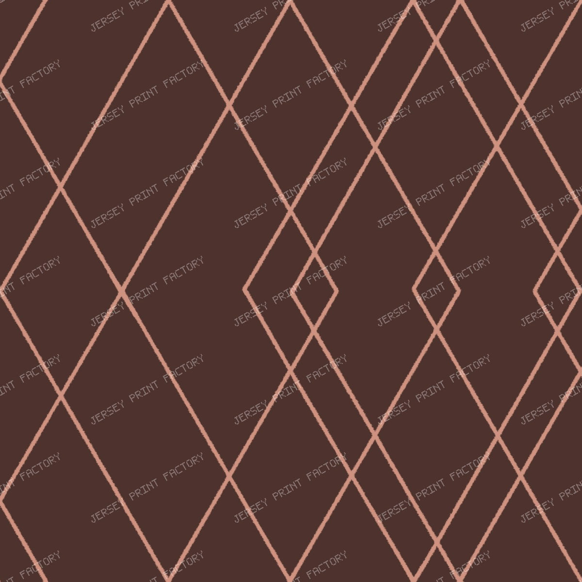 Art Deco Dimond Windowpane Geometric in Burgundy and Blush