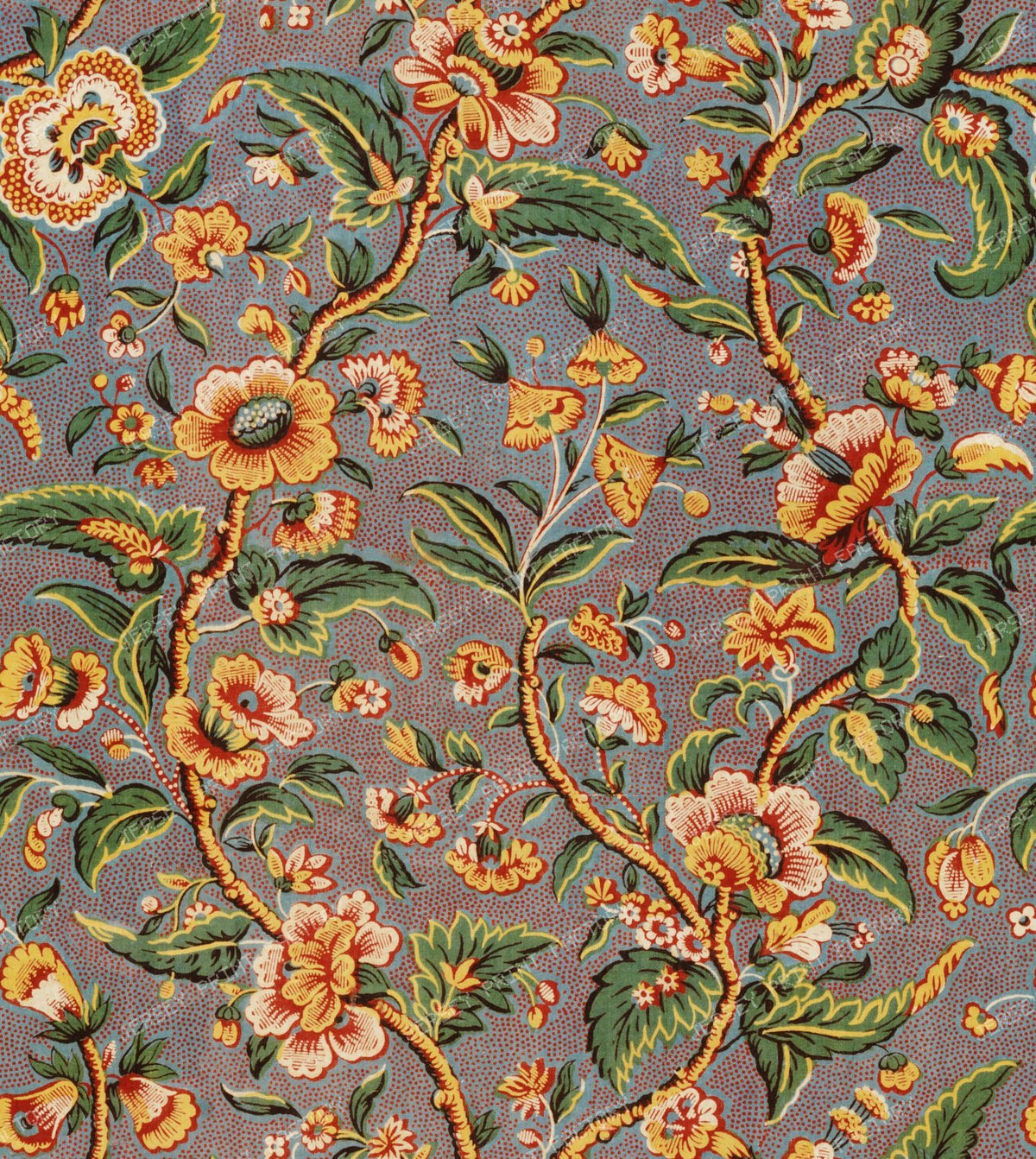 complex floral and foliage