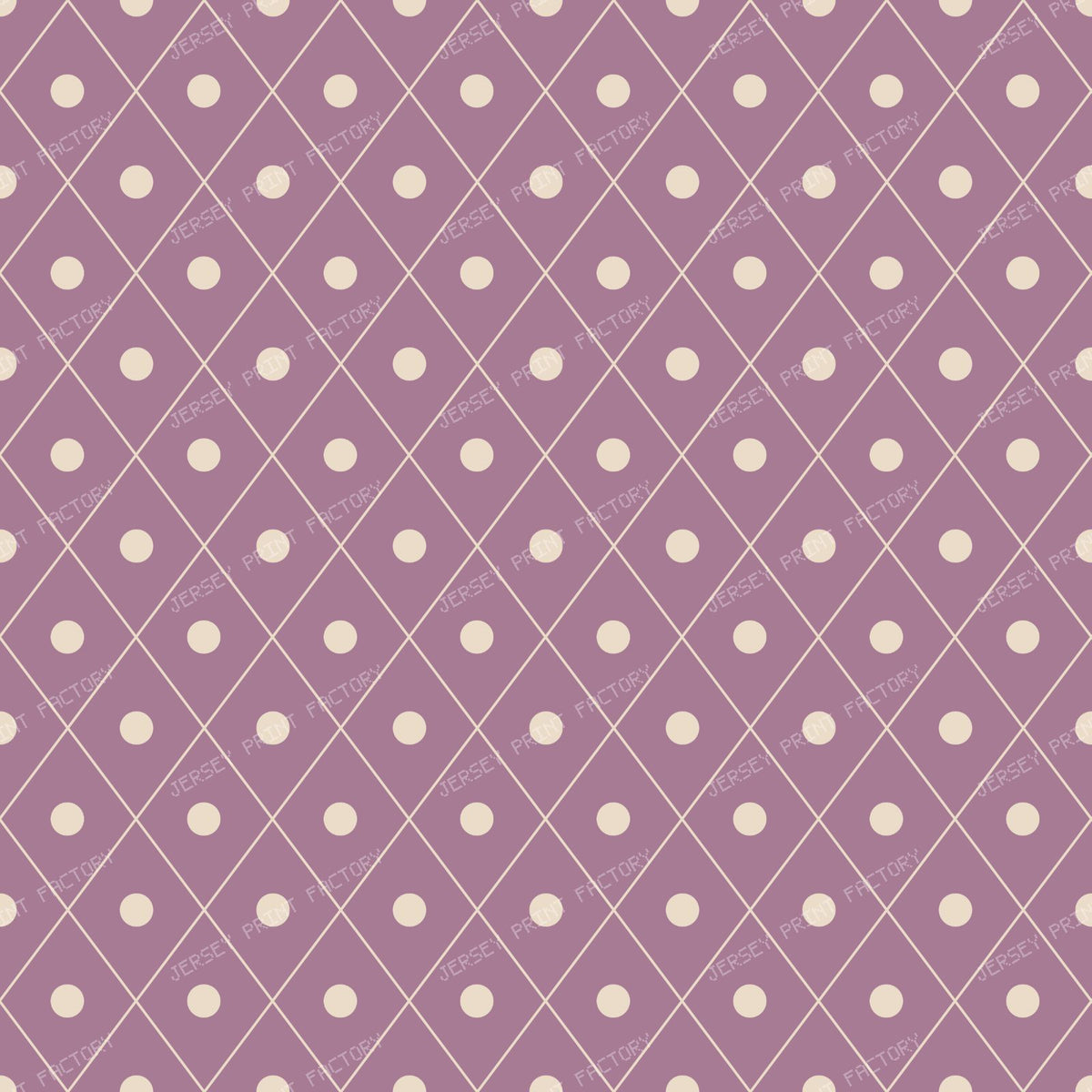 Blue Diamond Pattern, Argyle, Polka Dots, Geometric Pattern — Purple 1