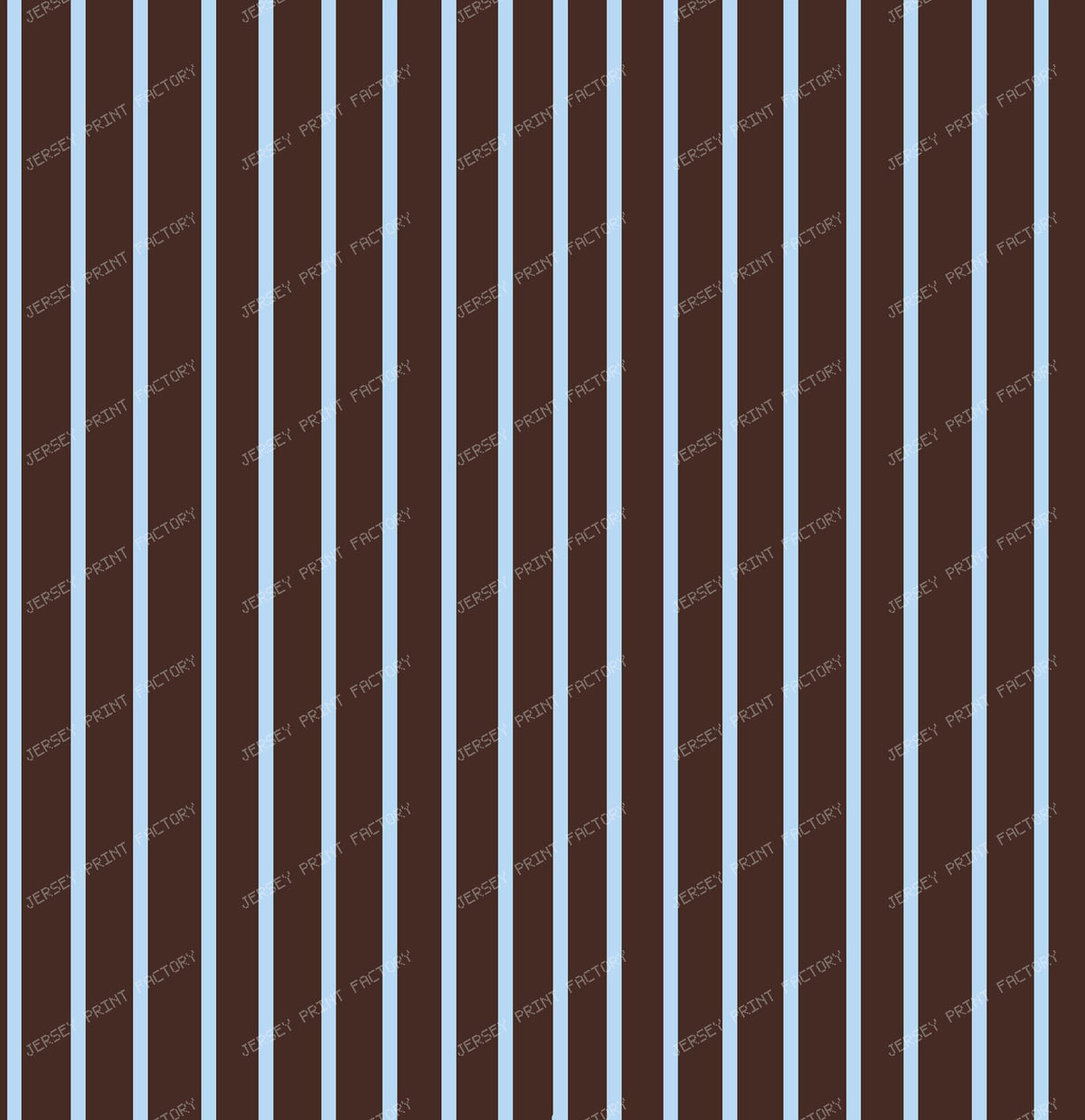 Baby Blue Thin Stripes on Brown