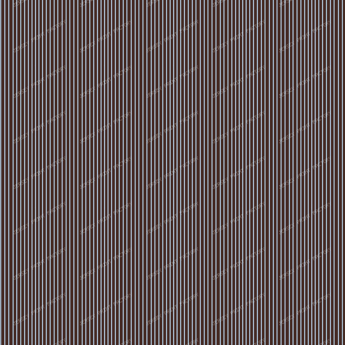 Baby Blue Thin Stripes on Brown