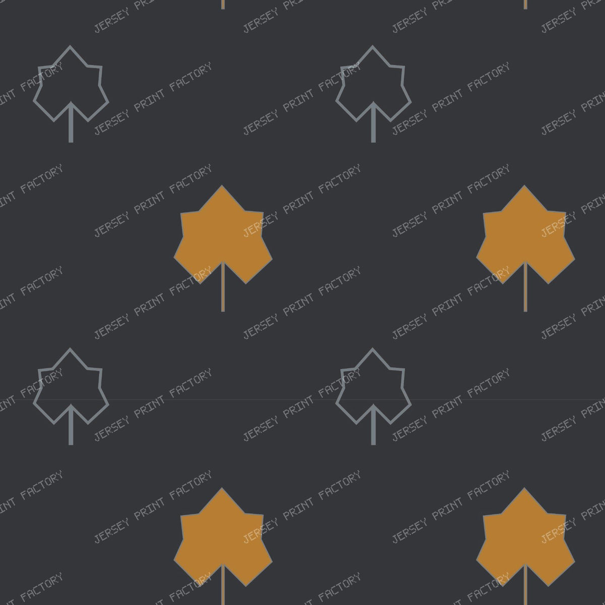 Grapevine Deco Festive Edition Leaf Gold