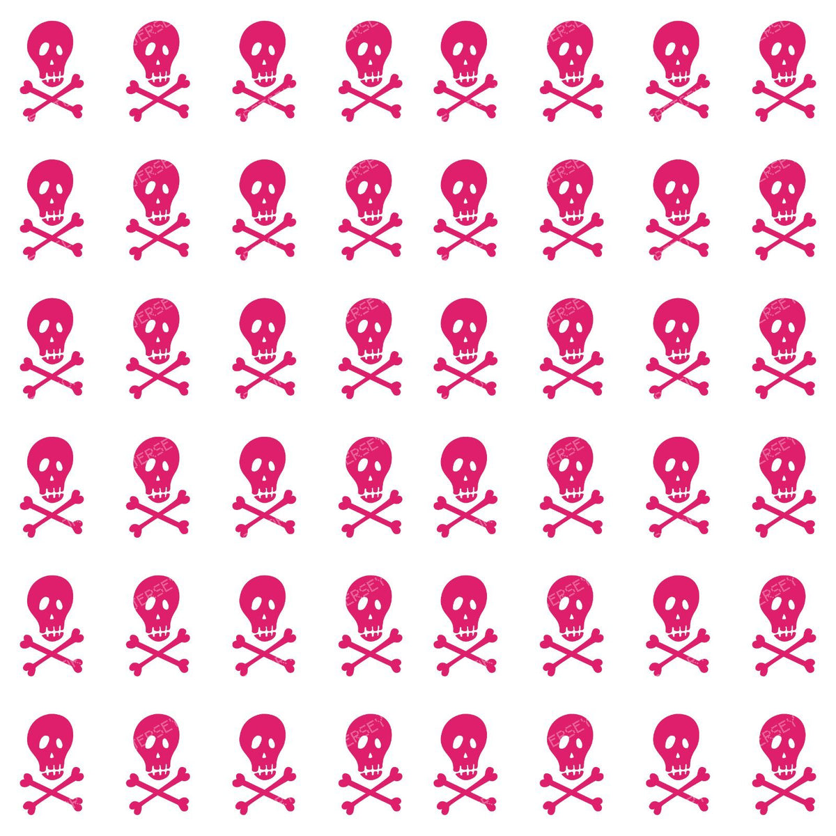 Halloween, Skull, Crossbones, Trick or Treat — Pink