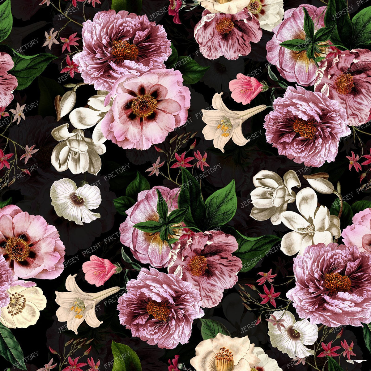 A Grandmillennial Spring Garden with Vintage Romance and Timeless Elegance - Black