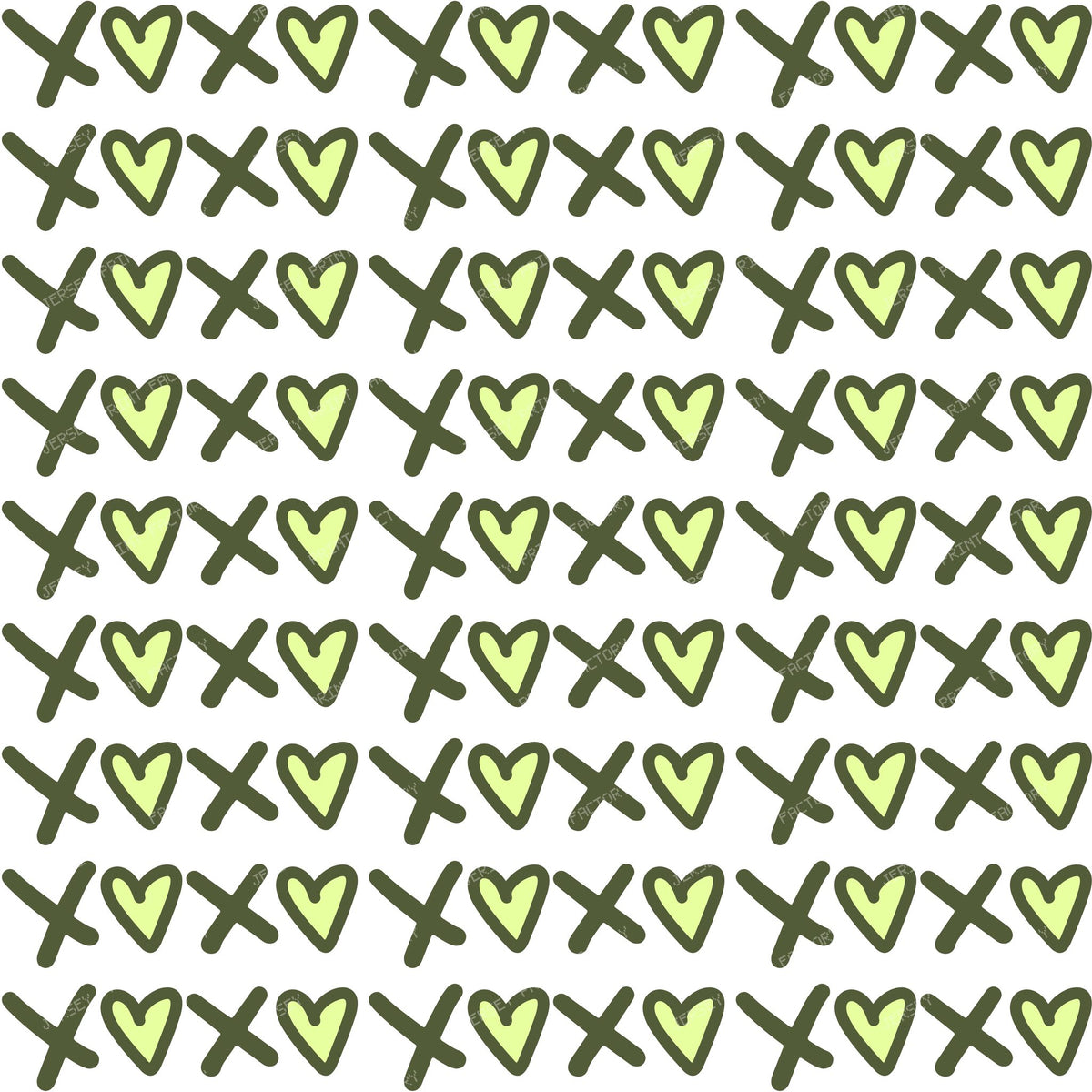 XOXO With Hearts 7