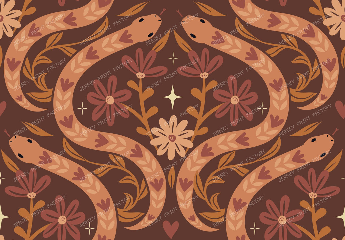 Floral Snakes | Minimal Flowers