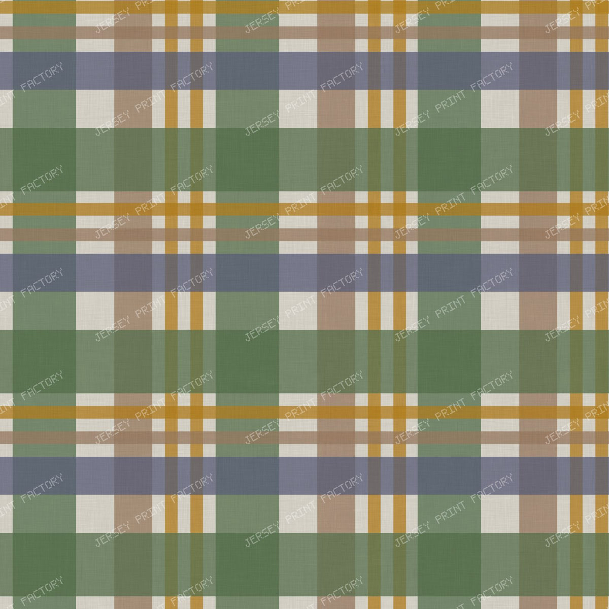 Fall Linen Plaid — Cider & Moss Tartan