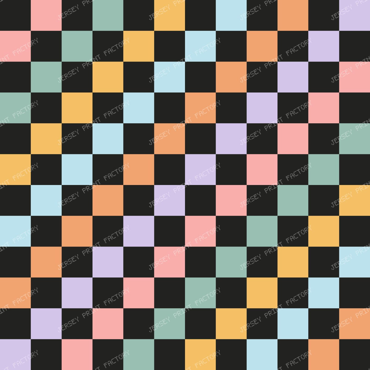 Colorful Squares, Checkered Pattern, Geometric Pattern