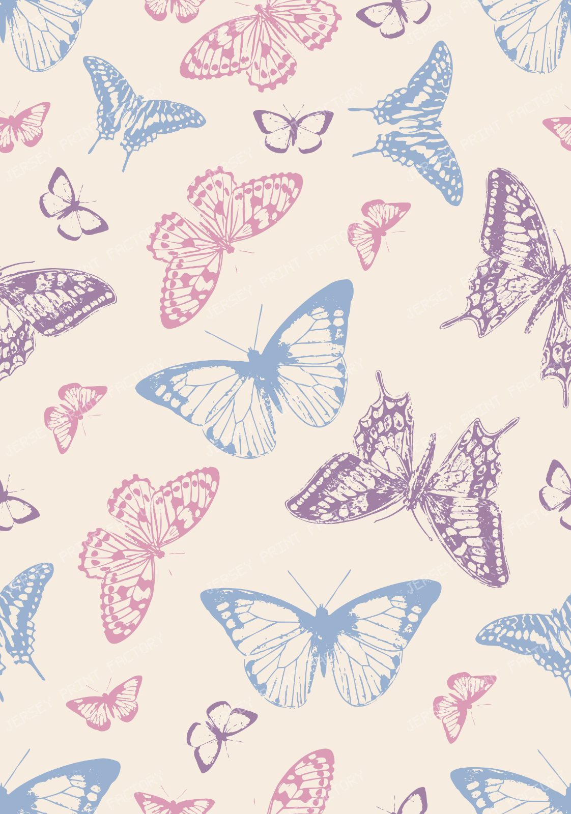 Pattern Of Butterflies, Butterfly Pattern, Pink Butterfly — Colorful 2