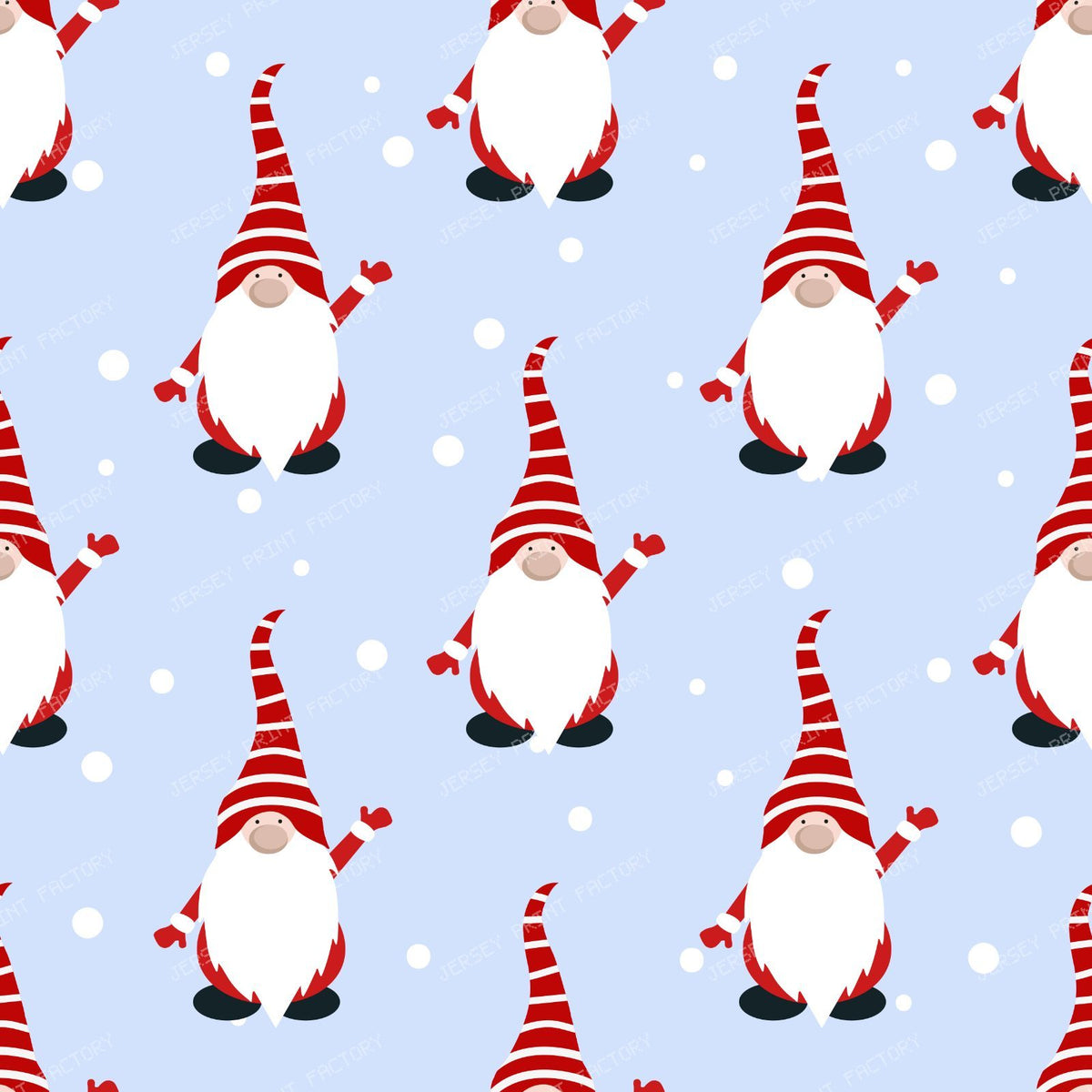 Pattern Of Gnomes, Christmas Gnomes, Cute Gnomes