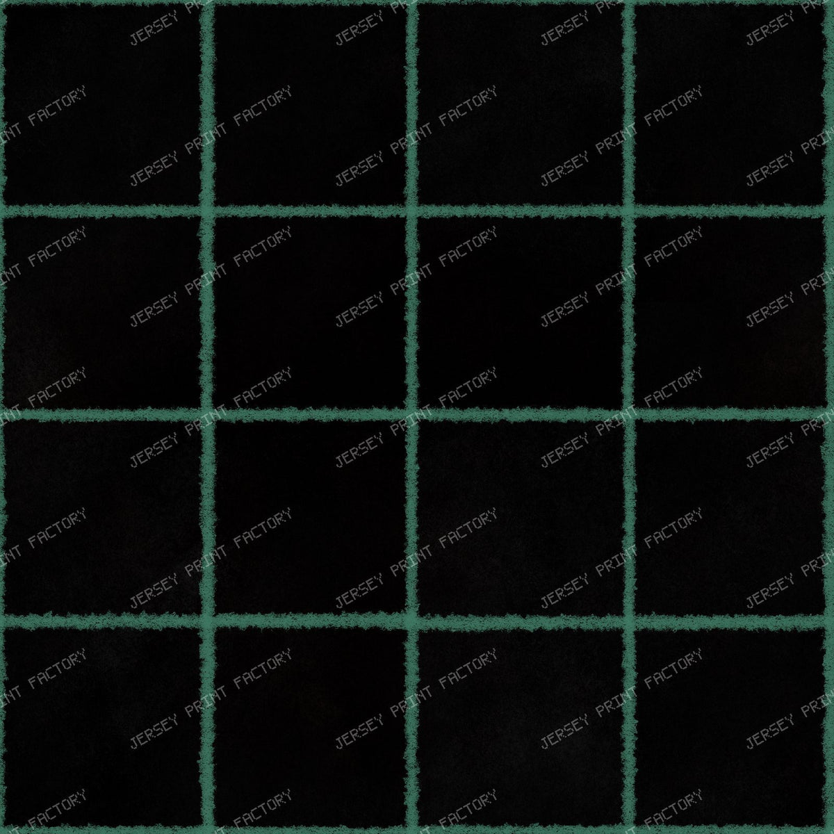 Pink Chalk Grid Lines, check, squares, — Black and Green