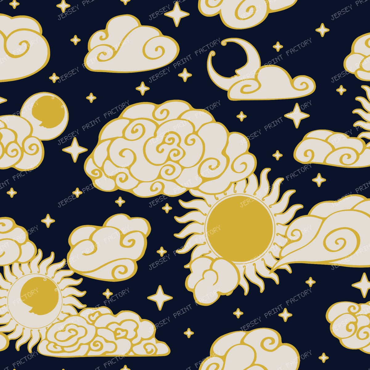 Astro-Engraving Toile Small (Midnight Hearth)