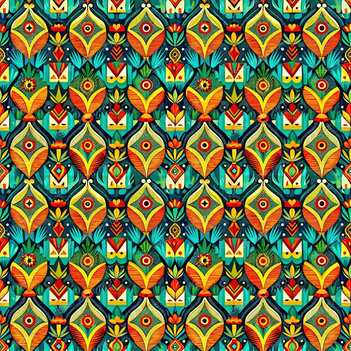 Bright Bohemain Shapes 1
