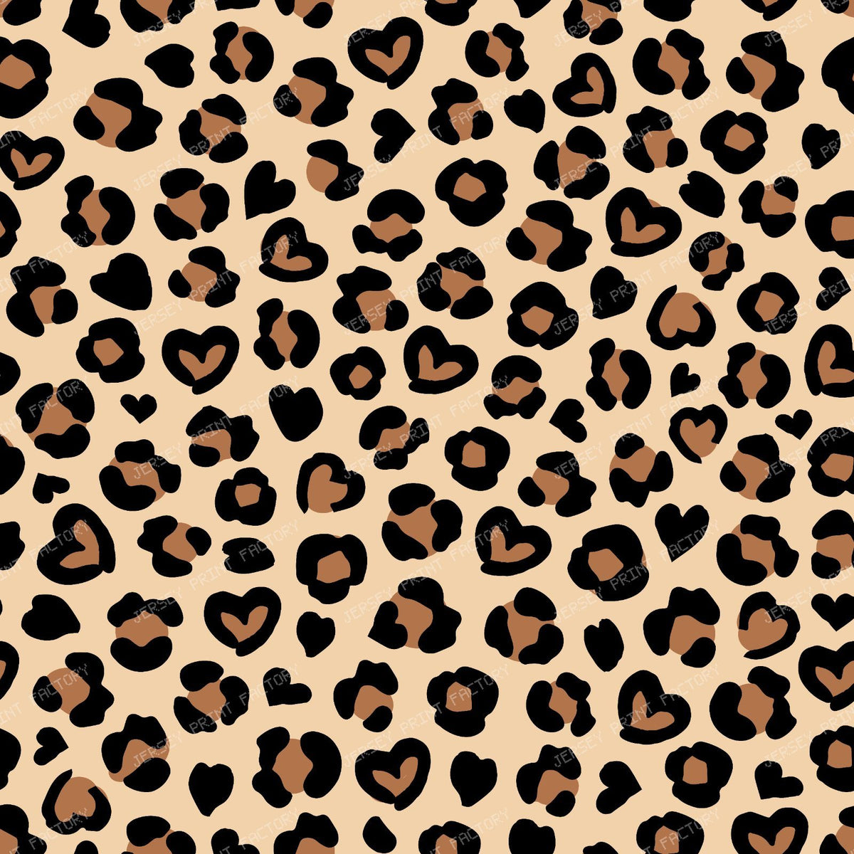 Animal Print, Brown Leopard, Cheetah Spots, Hearts