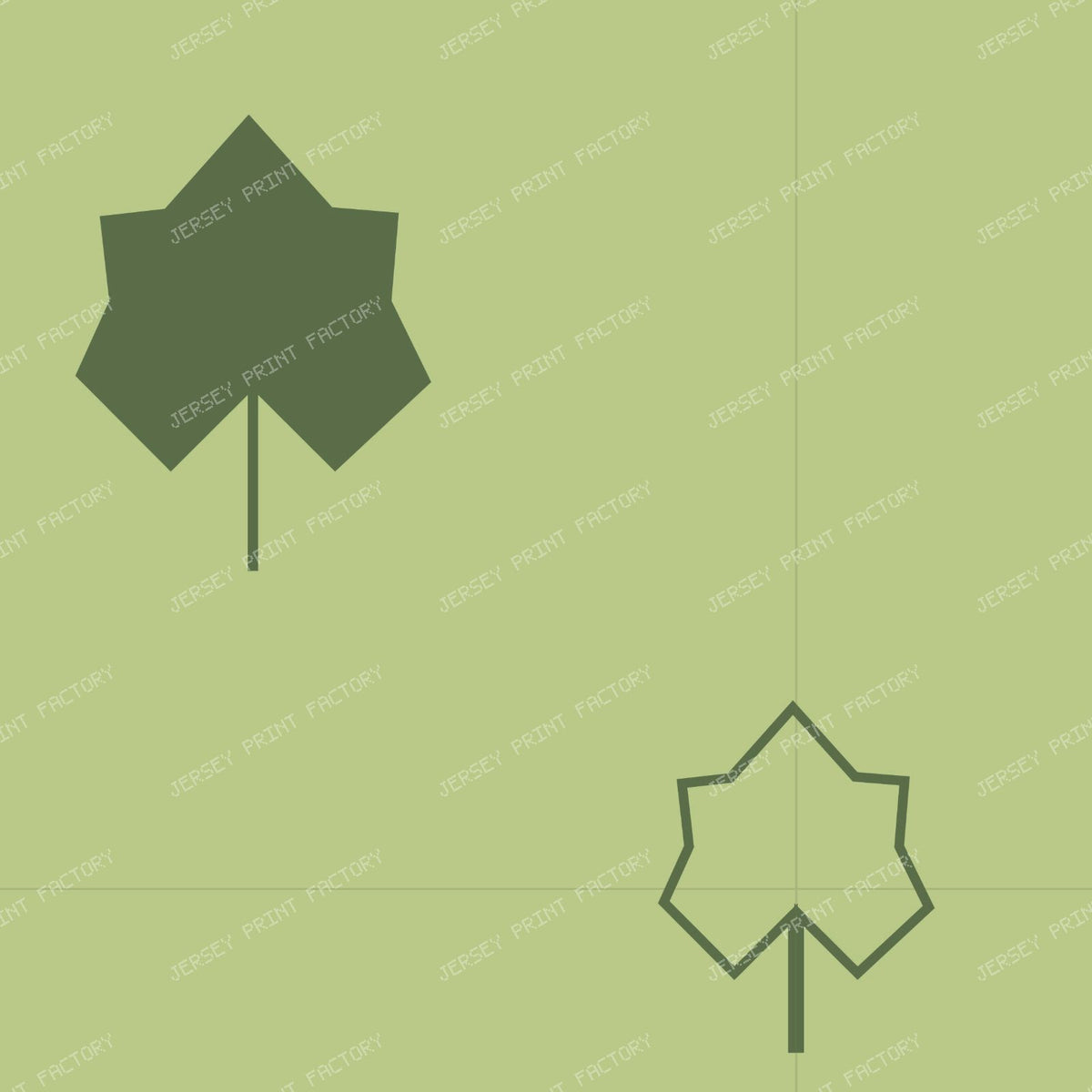 Grapevine Deco Leaf Block Sage