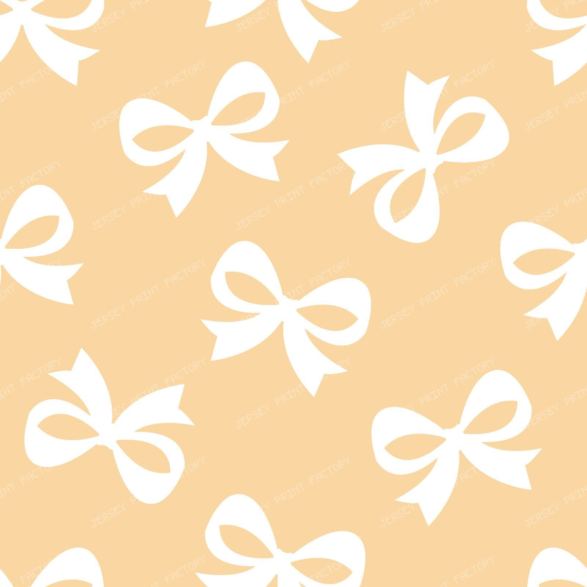 Bow Pattern, Coquette Bow, Ribbon Bow, Cute Bow, White Bow, Black — Beige 2