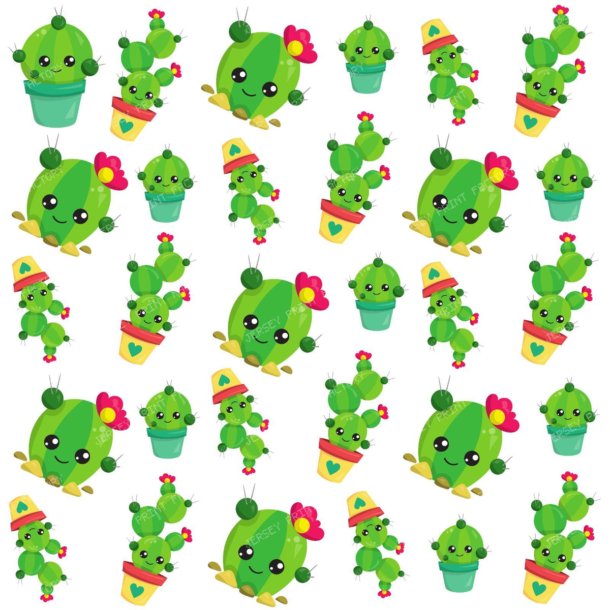 Cute Cactus, Green Cactus, Cactus Pattern