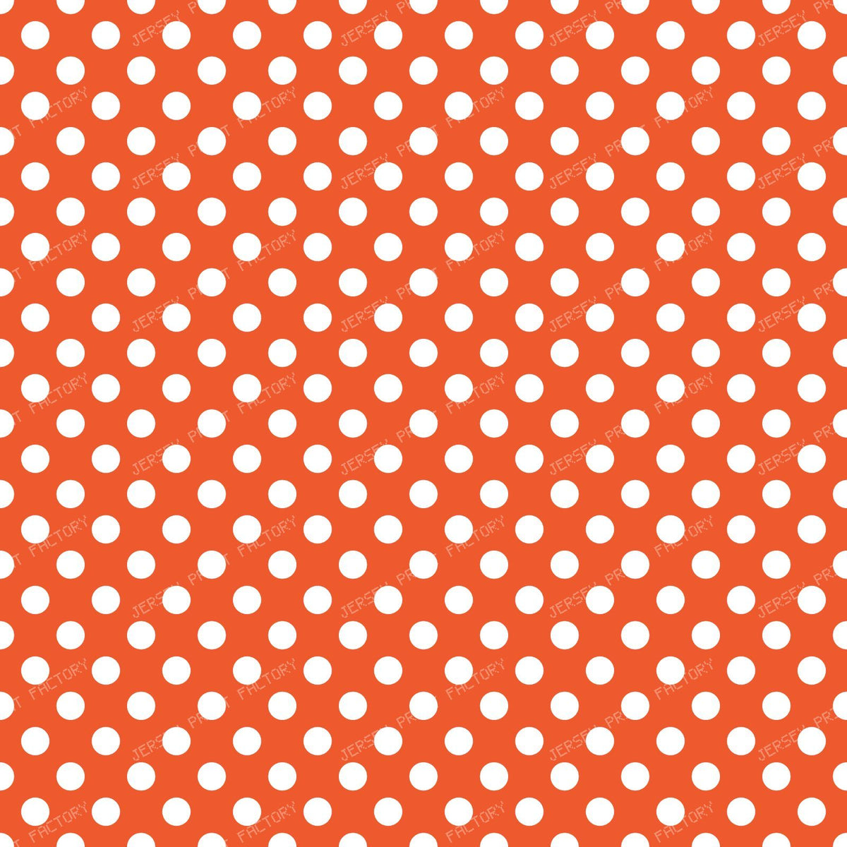 Blue Polka Dots, Polka Dot Pattern, Dots, Dotted — Orange