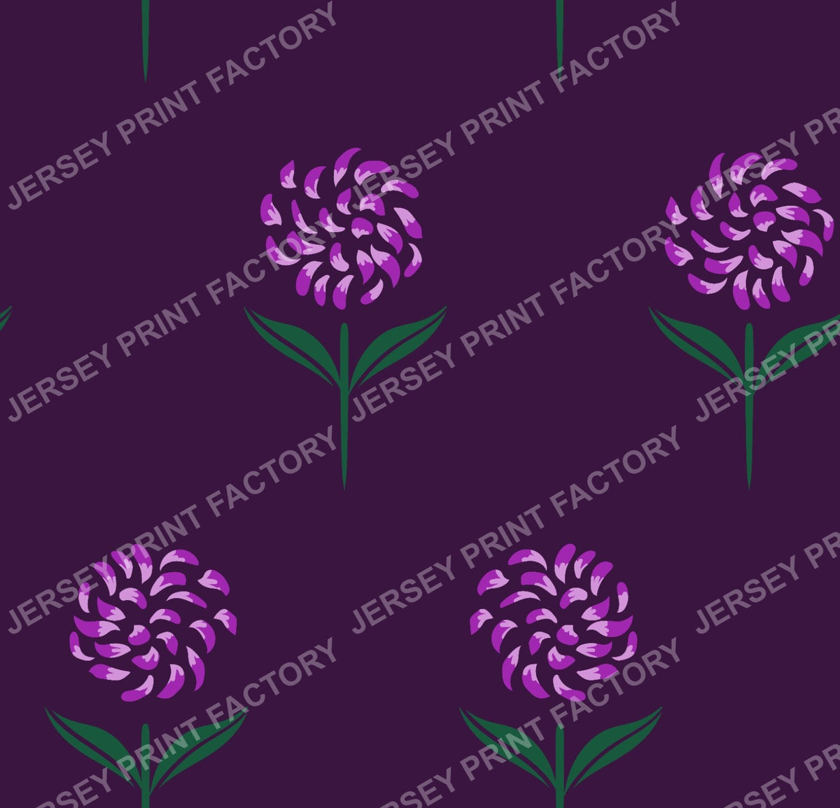 Lucky Clover | Clover Flowers - Dark Purple